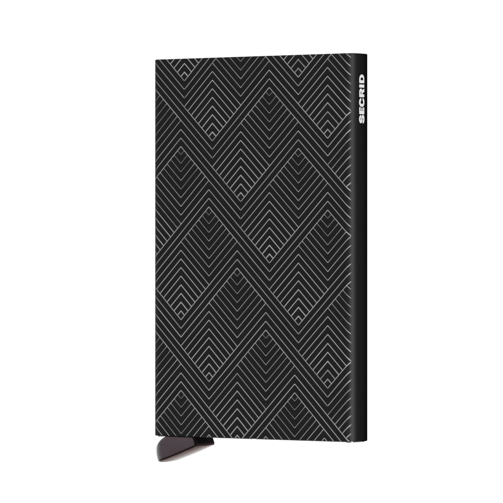 Secrid Cardprotector Kaarthouder Laser Structure Black