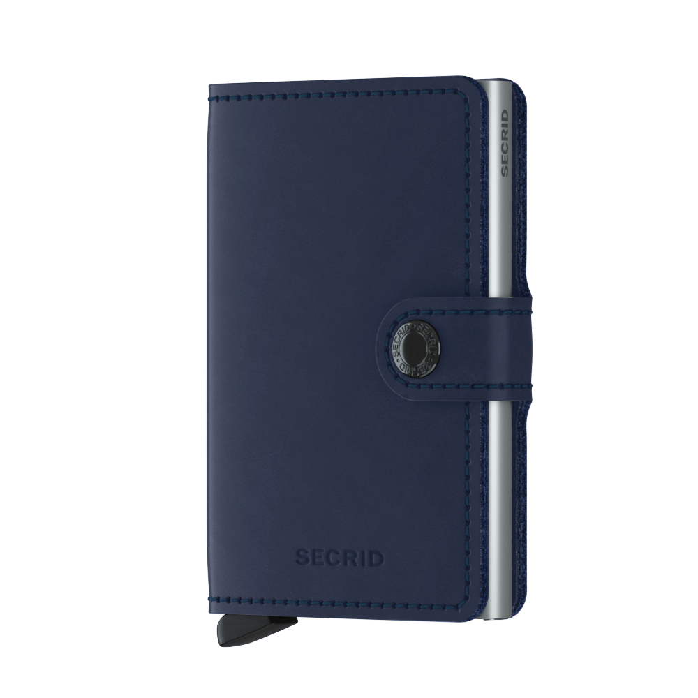 Secrid Mini Wallet Portemonnee Original Navy - Dames portemonnees