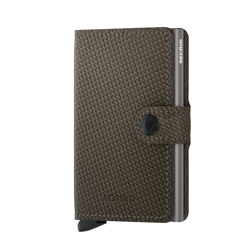 Secrid Mini Wallet Portemonnee Carbon Khaki
