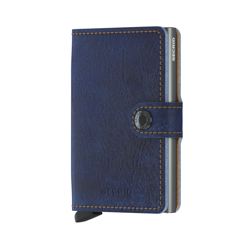 Secrid Mini Wallet Portemonnee Indigo 5 - Titanium