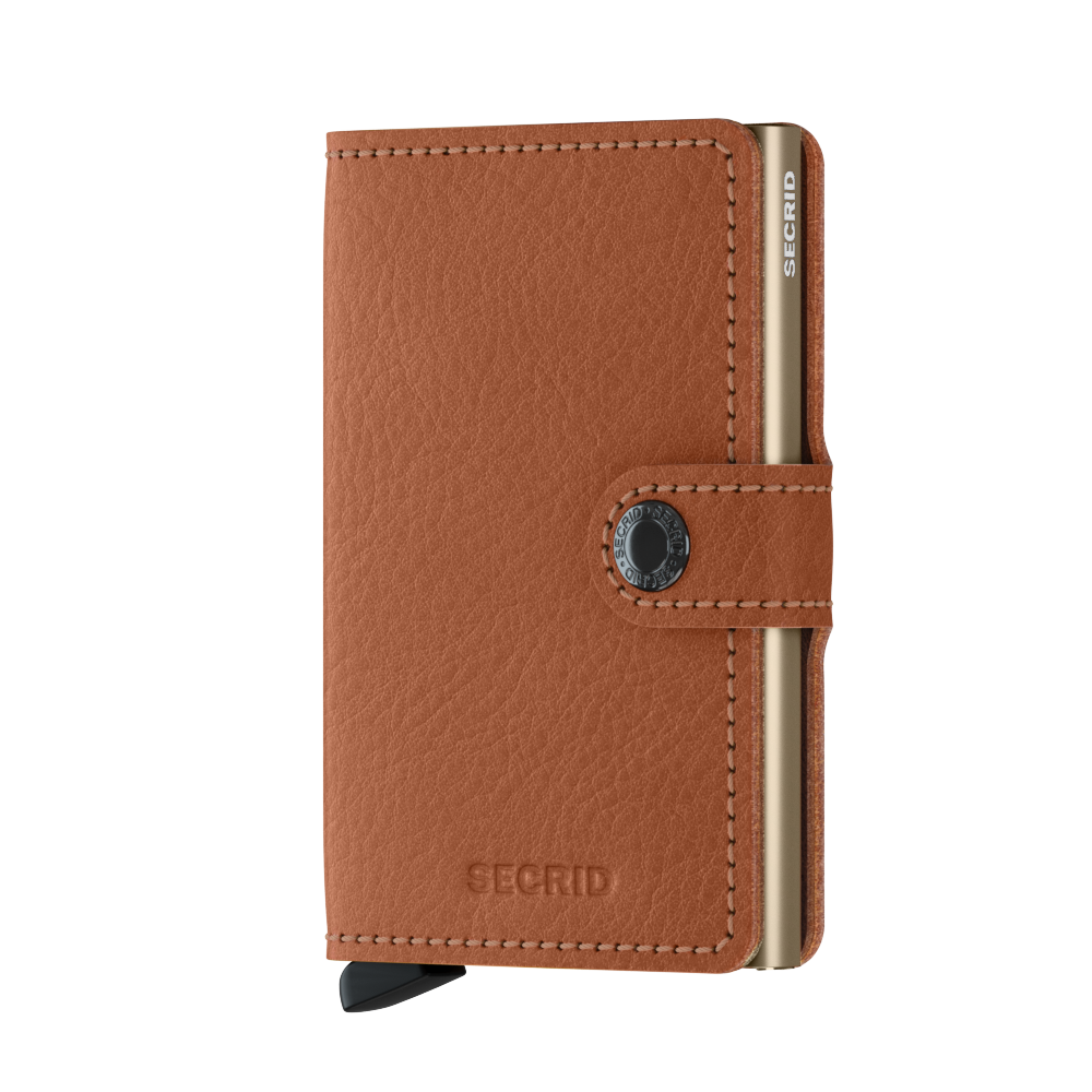 Secrid Mini Wallet Portemonnee Veg Caramello Sand - Dames portemonnees