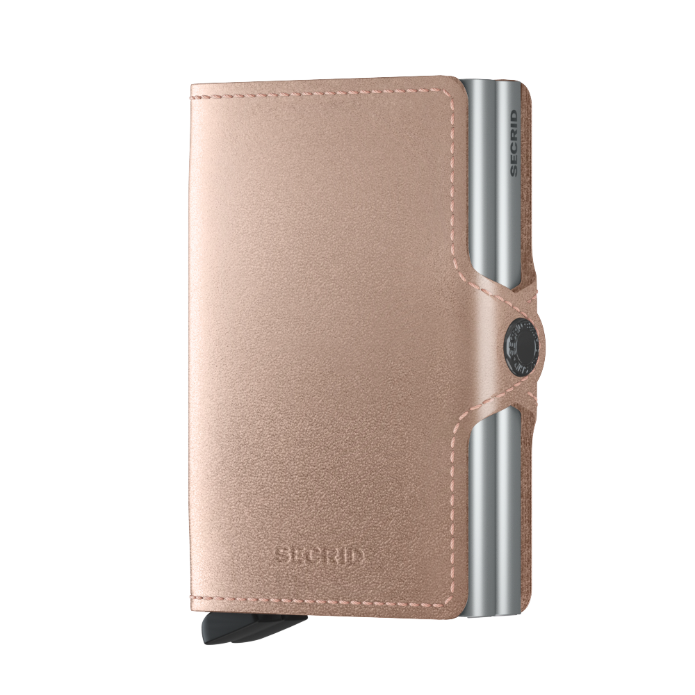 Secrid Twin Wallet Portemonnee Metallic Rose
