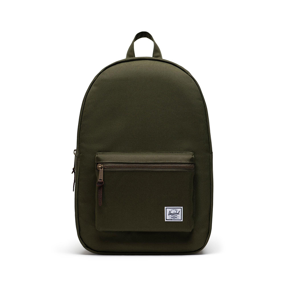 Herschel Settlement Rugzak Ivy Green/Chicory Coffee - Casual rugtassen