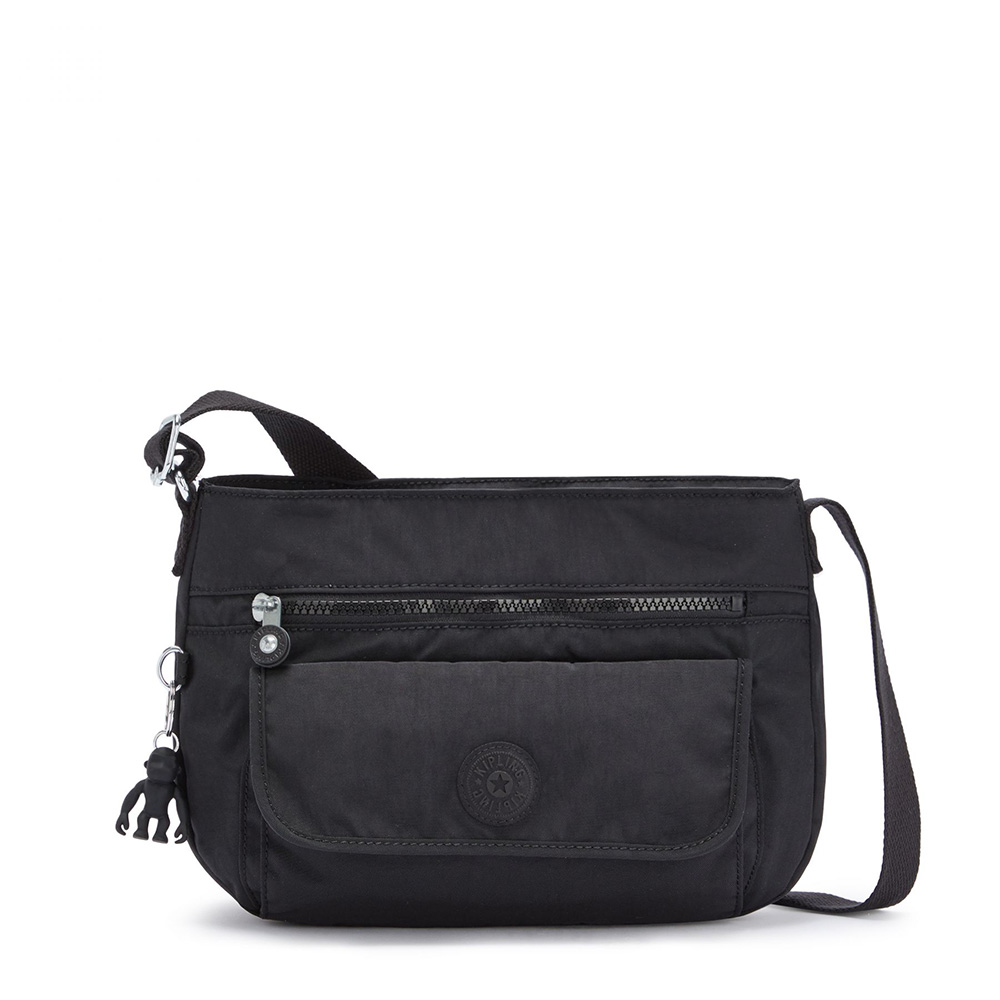 Kipling Syro Schoudertas Black Noir