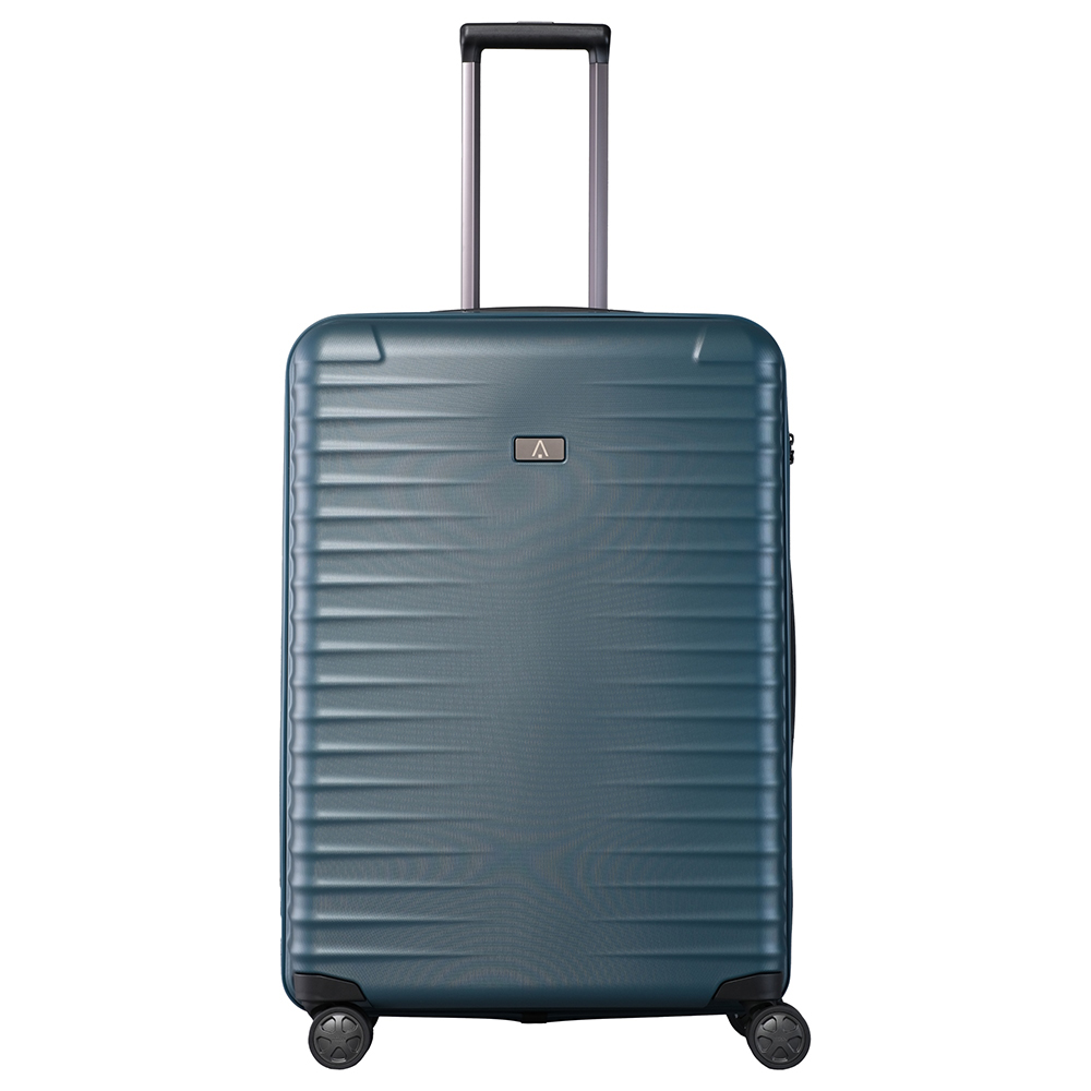 Titan Harde koffer / Trolley / Reiskoffer - Litron - 75 cm (large) - Blauw