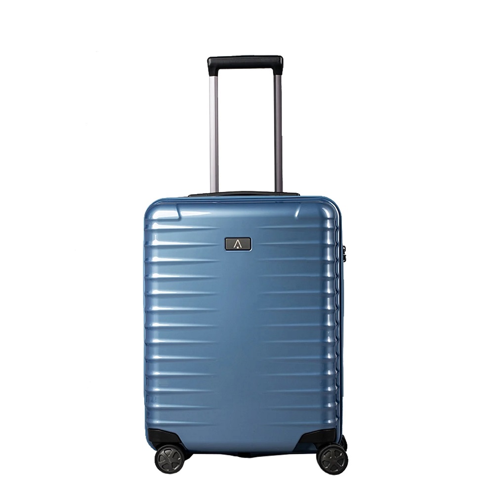 Titan Handbagage harde koffer / Trolley / Reiskoffer - Litron - 55 cm - Blauw