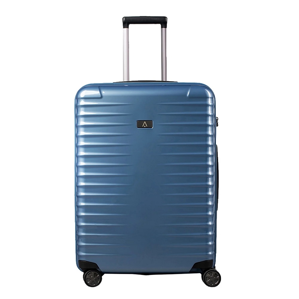 Titan Harde koffer / Trolley / Reiskoffer - Litron - 69 cm (large) - Blauw