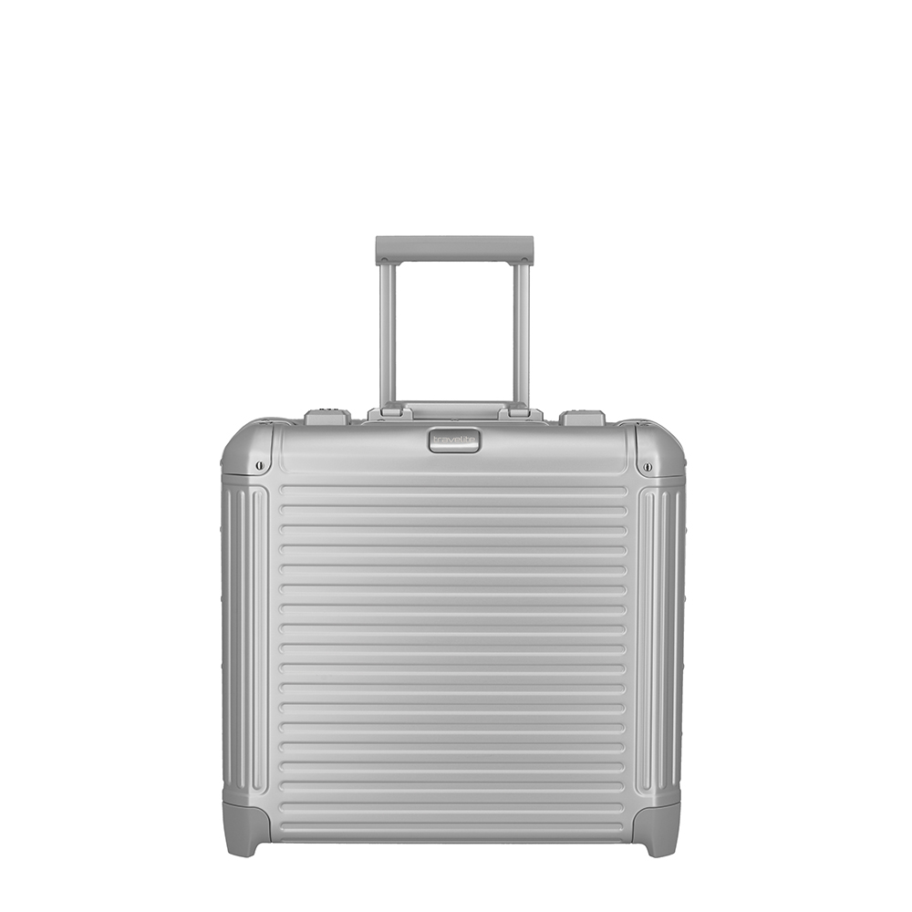 Travelite Next Aluminium Business Wheeler Silver