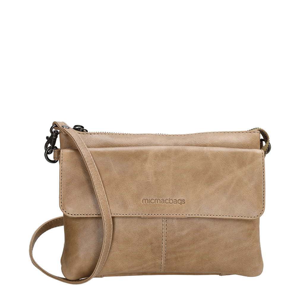 Micmacbags Dames Schoudertas / Crossbody tas - Porto - Taupe
