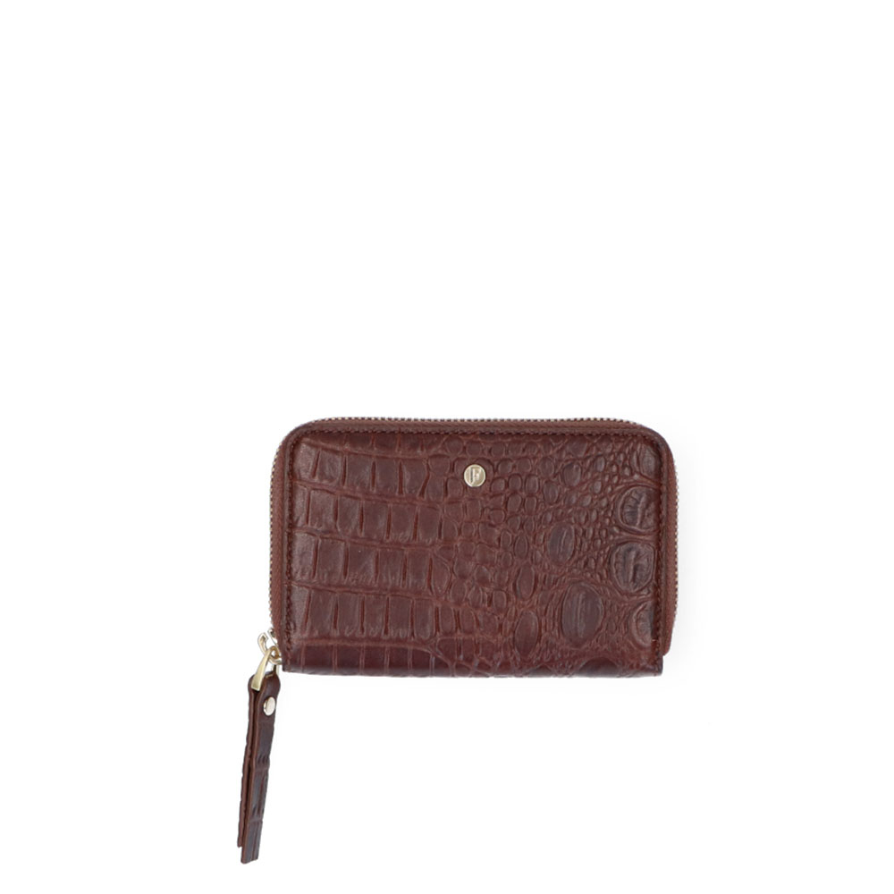 FMME Wallet Small Croco Brown